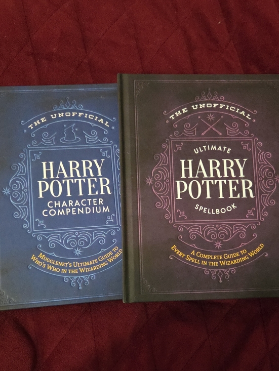 Wizarding World Of Harry Potter Other - Harry Potter Character Compendium & Ultimate Spellbook - Hardcover Bundle For 2